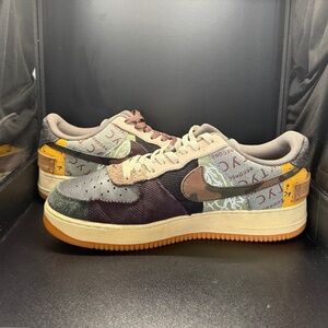 Nike Air Force 1 "Travis Scott Cactus Jack" size 13, like new, OG all!